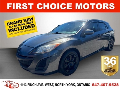 Used 2011 Mazda MAZDA3 Sport GX ~MANUAL, FULLY CERTIFIED WITH WARRANTY!!!~ for Sale in North York, Ontario