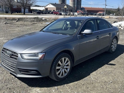 Used 2013 Audi A4 2.0T Quattro w/ Tiptronic for Sale in Sherbrooke, Quebec