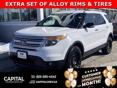 Used 2015 Ford Explorer XLT + Power Adjustable seats + Heated Seats for Sale in Calgary, Alberta