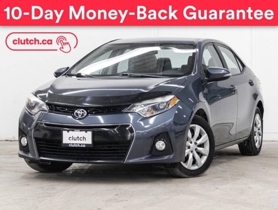 Used 2016 Toyota Corolla S w/ Backup Cam, A/C, Bluetooth for Sale in Toronto, Ontario