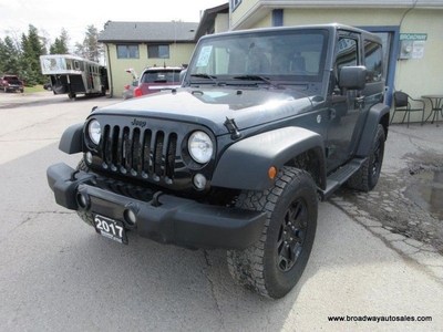 Used 2017 Jeep Wrangler FUN-TO-DRIVE SPORT-MODEL 5 PASSENGER 3.6L - V6.. TRAIL-RATED-4X4.. CD/AUX INPUT.. KEYLESS ENTRY.. REMOVEABLE TOP.. for Sale in Bradford, Ontario