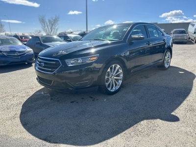 Used 2018 Ford Taurus LIMITED LEATHER SUNROOF BLUETOOTH $0 DOWN for Sale in Calgary, Alberta