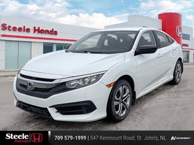 Used 2018 Honda Civic Sedan DX for Sale in St. John's, Newfoundland and Labrador