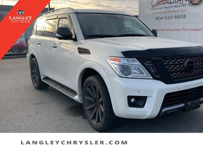 Used 2019 Nissan Armada Platinum Sunroof Leather Single Owner for Sale in Surrey, British Columbia