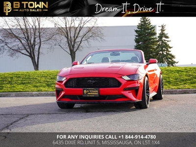 Used 2020 Ford Mustang EcoBoost Premium Convertible for Sale in Mississauga, Ontario