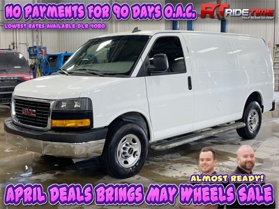 Used 2021 GMC Savana Cargo Van Work Van for Sale in Winnipeg, Manitoba
