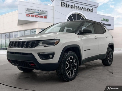Used 2021 Jeep Compass Trailhawk Elite No Accidents Sunroof NAV for Sale in Winnipeg, Manitoba