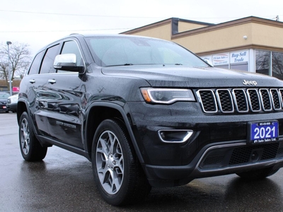 Used 2021 Jeep Grand Cherokee LIMITED 4X4 for Sale in Brampton, Ontario