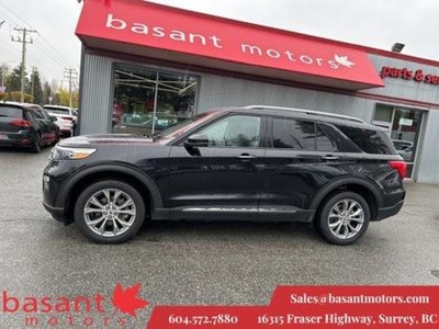 Used 2022 Ford Explorer Limited, PanoRoof, Captain Chairs, Nav, 360° Cam! for Sale in Surrey, British Columbia