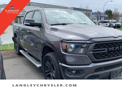 Used 2022 RAM 1500 Big Horn Low KM Locally Driven Backup Cam for Sale in Surrey, British Columbia