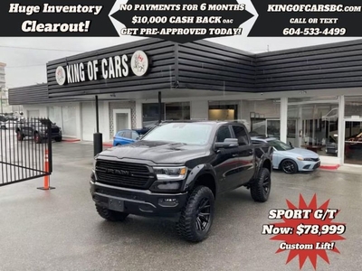 Used 2023 RAM 1500 Sport 4x4 Crew Cab 57 Box for Sale in Langley, British Columbia