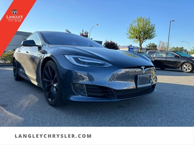 Used 2016 Tesla Model S 75D Large Screen Autopilot Computer Leather Sunroof for Sale in Surrey, British Columbia