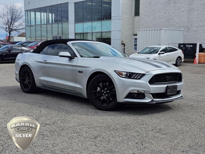 Used 2017 Ford Mustang GT Premium 5.0L V8 HEATED & COOLED SEATS REVERSE CAMERA for Sale in Barrie, Ontario