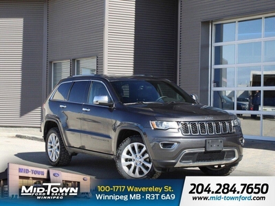 Used 2017 Jeep Grand Cherokee 4WD 4Dr Limited for Sale in Winnipeg, Manitoba