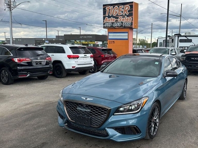 Used 2018 Genesis G80 3.3T SPORT AWD*ONLY 92,000KMS*CERTIFIED for Sale in London, Ontario