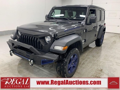 Used 2018 Jeep Wrangler JL 2018.5 UNLIMITED SPORT for Sale in Calgary, Alberta