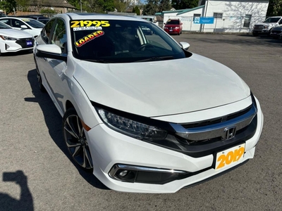 Used 2019 Honda Civic Touring, Loaded, Navigation, Leather, Sunroof for Sale in Kitchener, Ontario