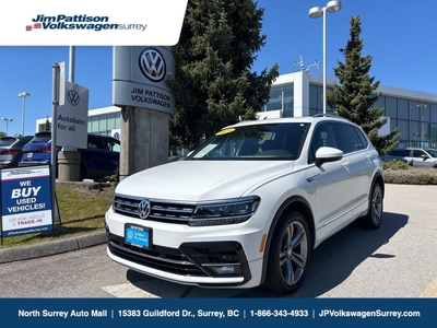Used 2019 Volkswagen Tiguan Highline 4MOTION for Sale in Surrey, British Columbia