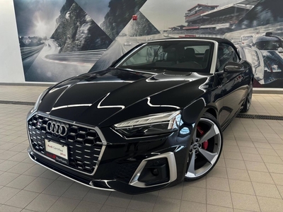 Used 2020 Audi S5 Cabriolet 3.0T Technik + Audi Phonebox Red Brake Calipers for Sale in Whitby, Ontario