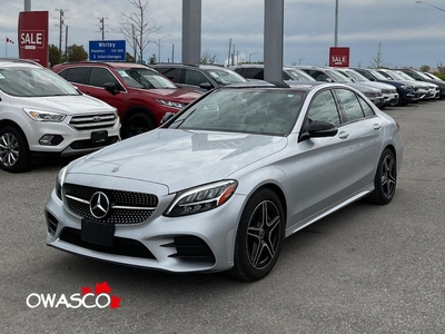 Used 2020 Mercedes-Benz C-Class 2.0L Mint Condition! Clean CarFax! Fully Serviced! for Sale in Whitby, Ontario