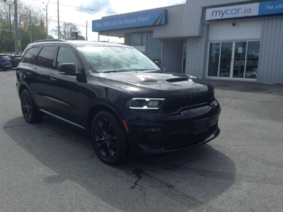 Used 2021 Dodge Durango 5.7L R/T AWD!! LOW MILEAGE! LEATHER. NAV. BACKUP CAM. HEATED SEATS/WHEEL. COOLED SEATS. PWR SEAT. 20 for Sale in Kingston, Ontario