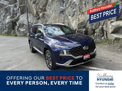 Used 2021 Hyundai Santa Fe Ultimate Caligraphy for Sale in Greater Sudbury, Ontario
