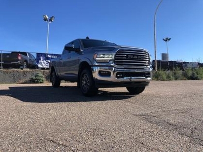 Used 2021 RAM 3500 AISIN Limited Longhorn, 360 CAMERA,AUTO LEVEL #260 for Sale in Medicine Hat, Alberta
