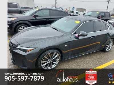 Used 2022 Lexus IS 300 F SPORT 2 I NO ACCIDENTS I AWD for Sale in Concord, Ontario