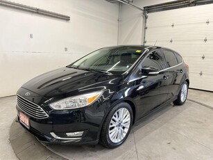 Used 2018 Ford Focus TITANIUM SUNROOF LEATHER CARPLAY JUST TRADED! for Sale in Ottawa, Ontario