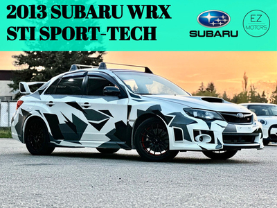 2013 Subaru WRX STI w/Tech Pkg--ONE OWNER/ACCIDENT FREE--NEW ENG