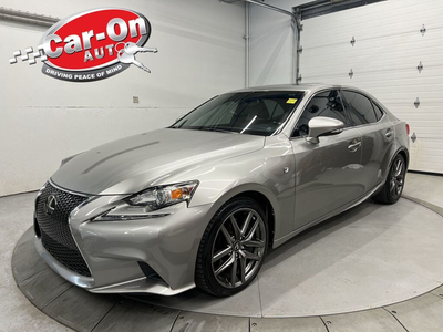 2016 Lexus IS 300 AWD | F SPORT 2 | COOLED LEATHER| SUNROOF| NA