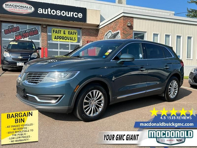 2016 Lincoln MKX Select - Leather Seats - Bluetooth