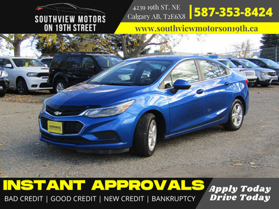 2017 Chevrolet Cruze LT-SUNROOF *FINANCING AVAILABLE*