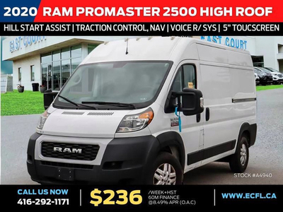 2020 Ram ProMaster 2500 2500 High Roof 136-in. WB