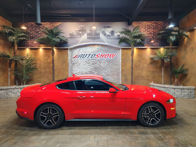 2021 Ford Mustang Premium Pkg! Htd & Cooled Red Leather, Navigat