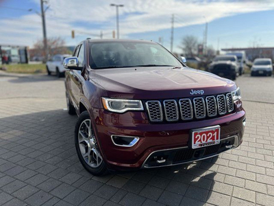 2021 Jeep Grand Cherokee | Overland | Clean Carfax | Leather