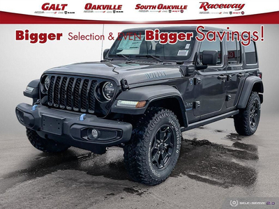 2023 Jeep Wrangler WILLYS 4XE | HEATED SEATS | NAVI | REMOTE ST