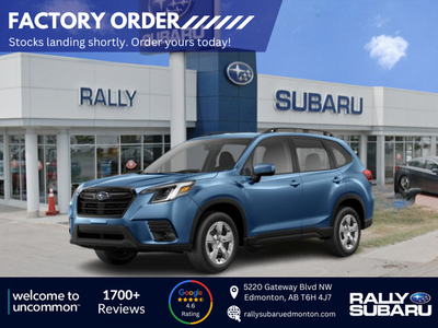 2024 Subaru Forester Forester - AVAILABLE TO FACTORY ORDER!!