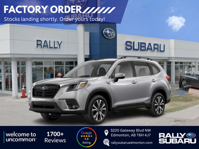 2024 Subaru Forester Limited - AVAILABLE TO FACTORY ORDER!!