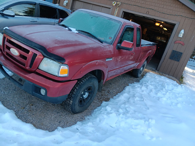 2007 ford ranger Extended cab mileage 213812 km runs great
