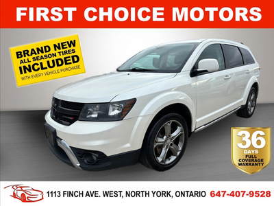 2017 DODGE JOURNEY CROSSROAD ~AUTOMATIC, FULLY CERTIFIED WITH WA