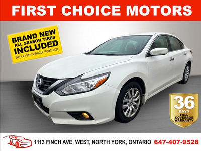 2017 NISSAN ALTIMA S ~AUTOMATIC. FULLY CERTIFIED WITH WARRANTY!!