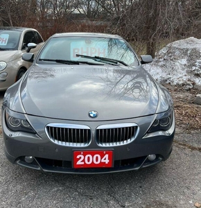 Used 2004 BMW 6 Series for Sale in Orillia, Ontario