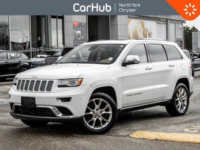 Used 2015 Jeep Grand Cherokee Summit Pano Sunroof 20-Inch Wheels Blind Spot for Sale in Thornhill, Ontario