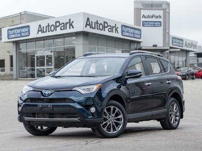 Used 2018 Toyota RAV4 Hybrid Limited NAV MEMORY SEAT SUNROOF BACKUP CAM HEATED SEATS AWD for Sale in Mississauga, Ontario