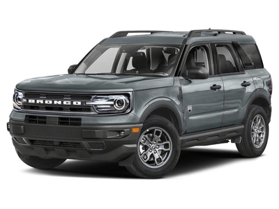New 2024 Ford Bronco Sport Big Bend Factory Order - Arriving Soon - Moonroof Tow Package Remote Start for Sale in Winnipeg, Manitoba