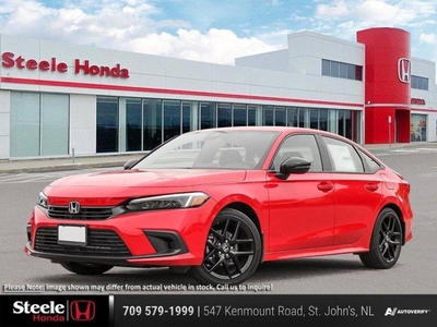 New 2024 Honda Civic Sedan Sport for Sale in St. John's, Newfoundland and Labrador