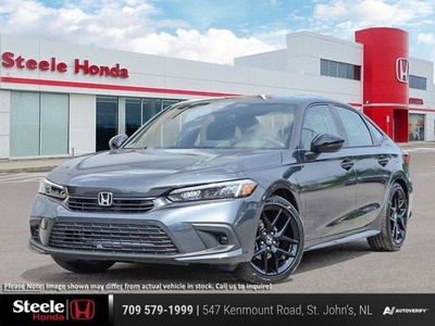 New 2024 Honda Civic Sedan Sport for Sale in St. John's, Newfoundland and Labrador