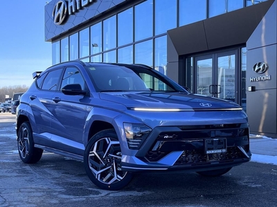 New 2024 Hyundai KONA N Line Ultimate AWD - Leather Seats for Sale in Midland, Ontario