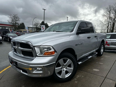 Used 2009 Dodge Ram 1500 SLT - No Accidents, Backup Camera, Parking Sensors for Sale in Coquitlam, British Columbia